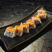 Caramel Salmon Roll 6 pcs