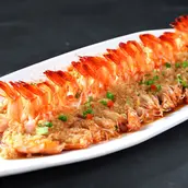 Garlic Shrimp With Glass Noodles