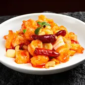 Kung Pao Shrimp Bites